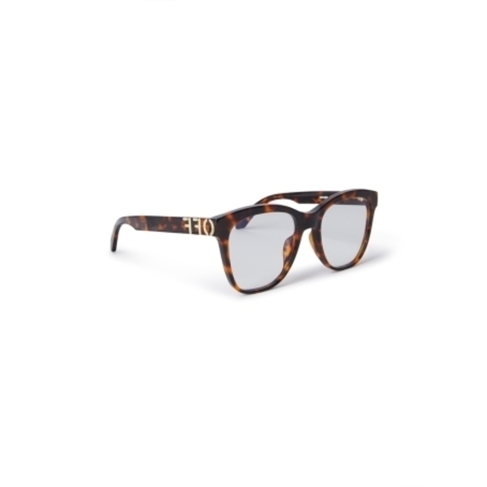NWT Off-White Style 69 Havana Square 54mm Eyeglasses